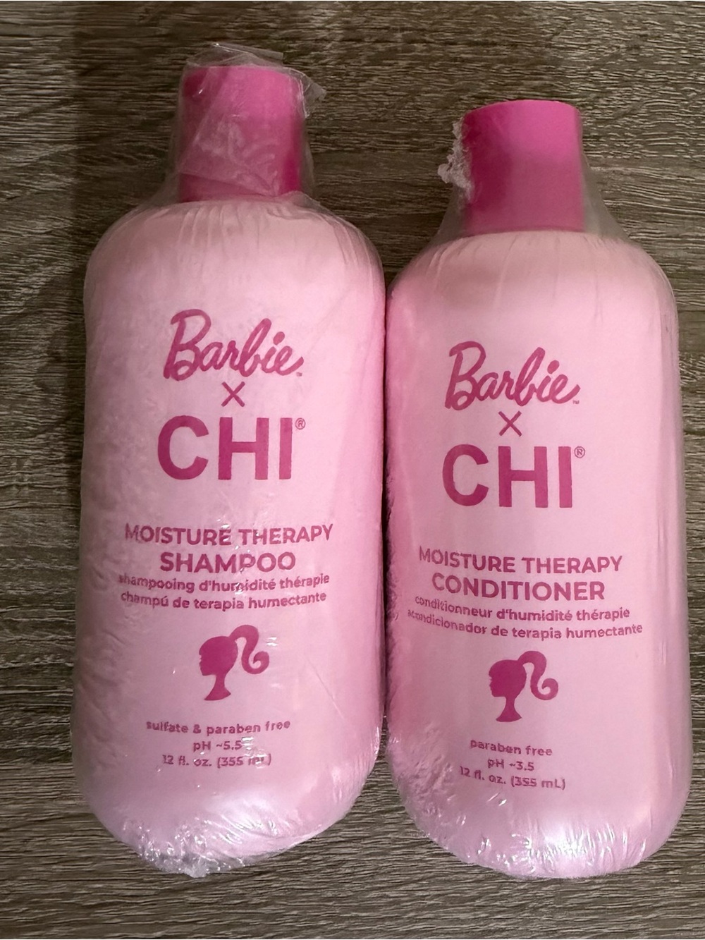 BARBIE X CHI Moisture Therapy Shsmpoo & Conditioner Set
